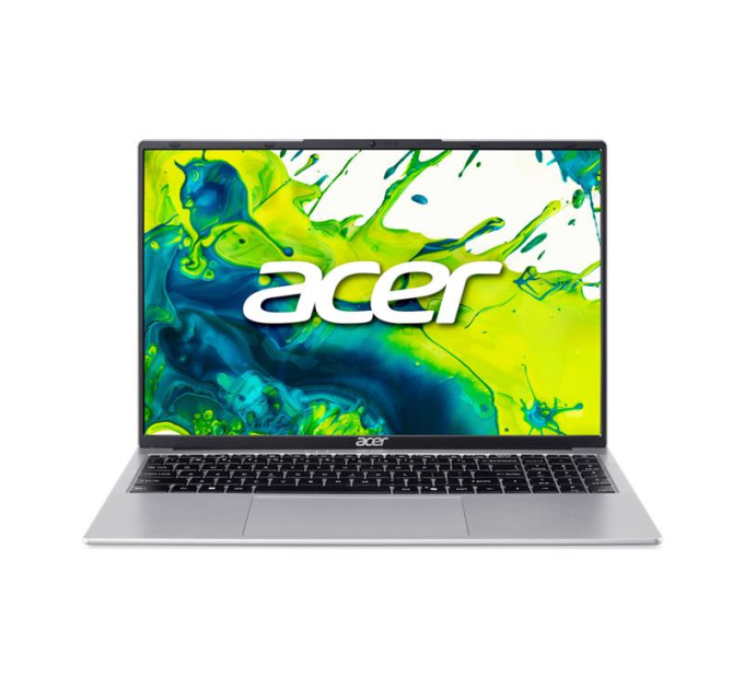 ACER computers Ноутбук Acer Aspire Lite AL16-54P 16" WUXGA IPS, Intel 5-120U, 16GB, F512GB, UMA, Lin, сріблястий