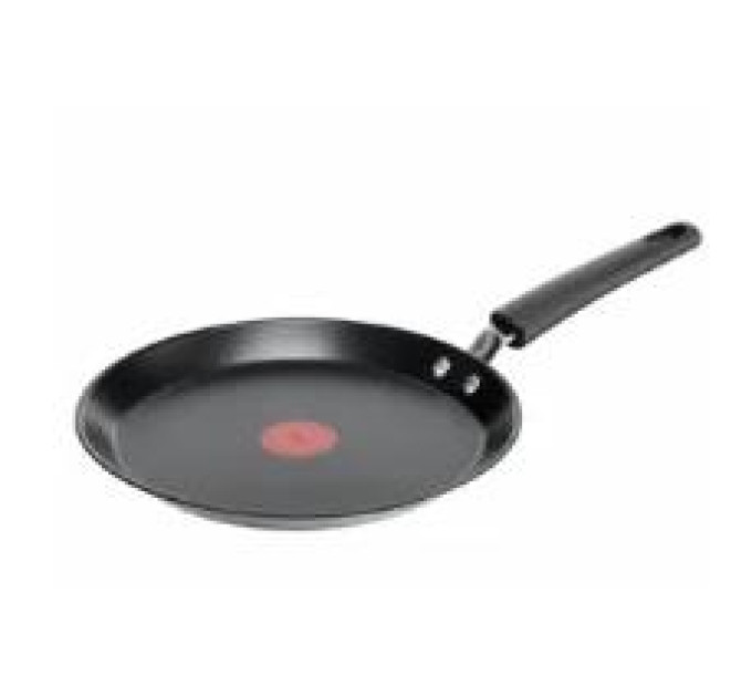 Tefal Kitchenware Сковорода для млинців Tefal Emotion+, 25см, нержавіюча сталь, бакеліт, чорний