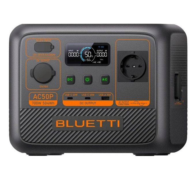 BLUETTI Зарядна станція Bluetti AC50P, 504Wh, 700W, LiFePO4_OEM