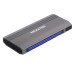 Maxxter Зовнішня кишеня Maxxter M.2 NVMe PCIe, USB 3.1 Type-C Gen2, RGB, Metal, Black (EHDE-2280SRGB-01)