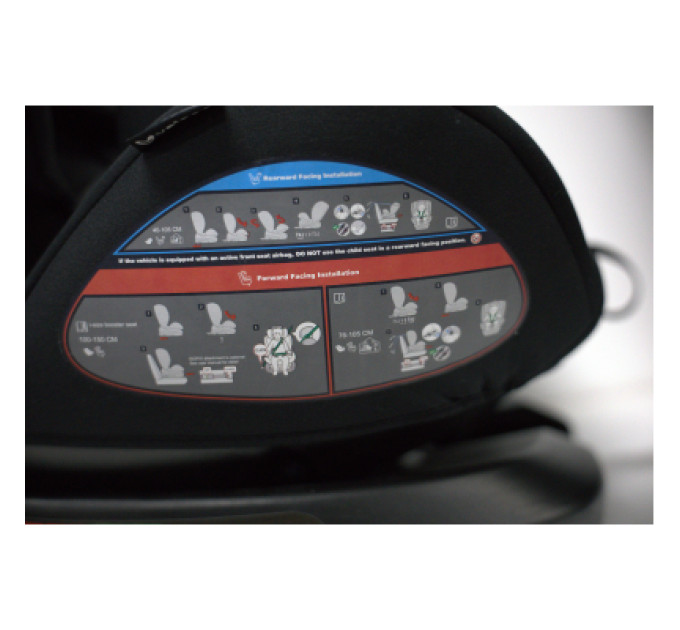 Velano Автокрісло Velano Aura 360° i-Size 40150 см, ISOFIX, black (48415)