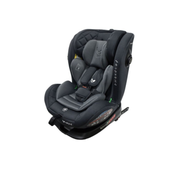 Velano Автокрісло Velano Aura 360° i-Size 40150 см, ISOFIX, grey (48416)