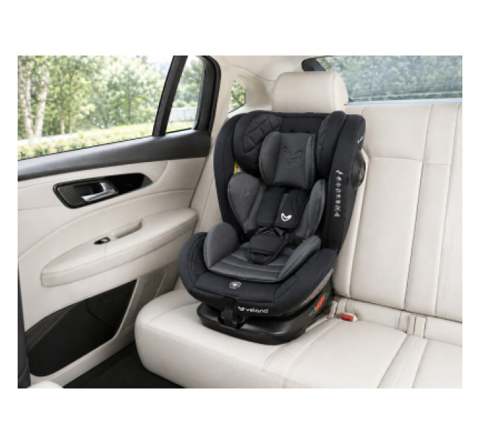 Velano Автокрісло Velano Aura 360° i-Size 40150 см, ISOFIX, grey (48416)