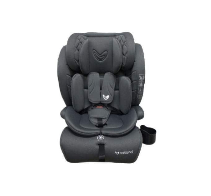 Velano Автокрісло Velano Flexo i-Size 76150 см, ISOFIX + Top Tether/ремінь, grey (48414)