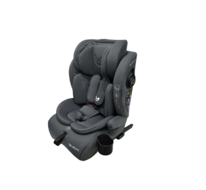 Velano Автокрісло Velano Flexo i-Size 76150 см, ISOFIX + Top Tether/ремінь, grey (48414)
