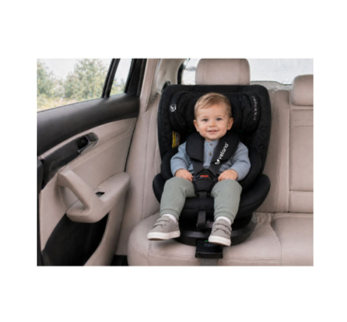 Velano Автокрісло Velano Vento 360° i-Size 40150 см, ISOFIX + опорна нога, black (48417)