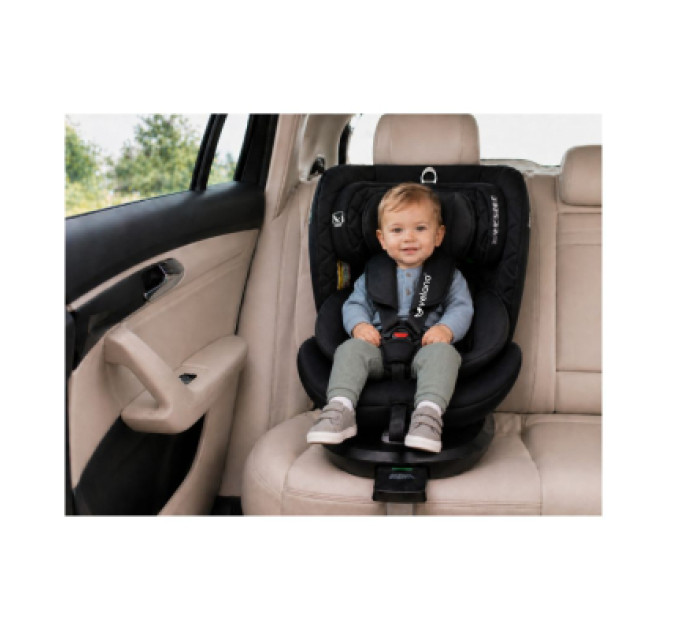 Velano Автокрісло Velano Vento 360° i-Size 40150 см, ISOFIX + опорна нога, grey (48418)