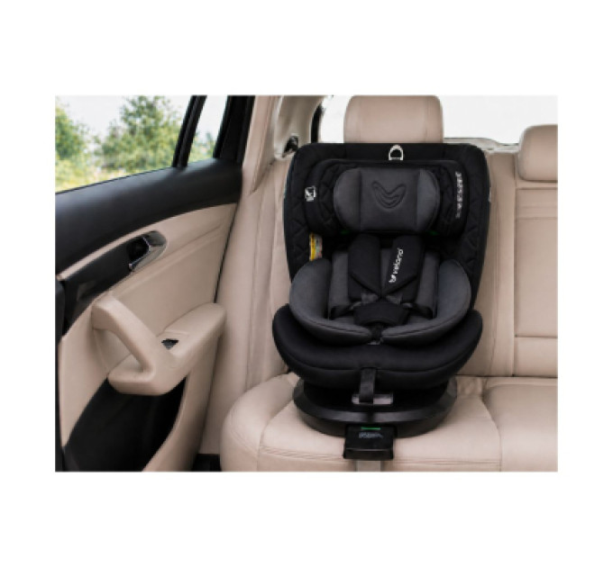 Velano Автокрісло Velano Vento 360° i-Size 40150 см, ISOFIX + опорна нога, grey (48418)