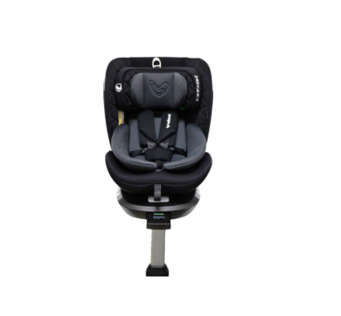 Velano Автокрісло Velano Vento 360° i-Size 40150 см, ISOFIX + опорна нога, grey (48418)