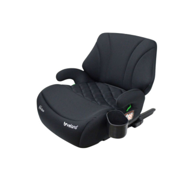 Velano Автокрісло Velano Gravo i-Size 125150 см, ISOFIX + підстаканник, black (48144)
