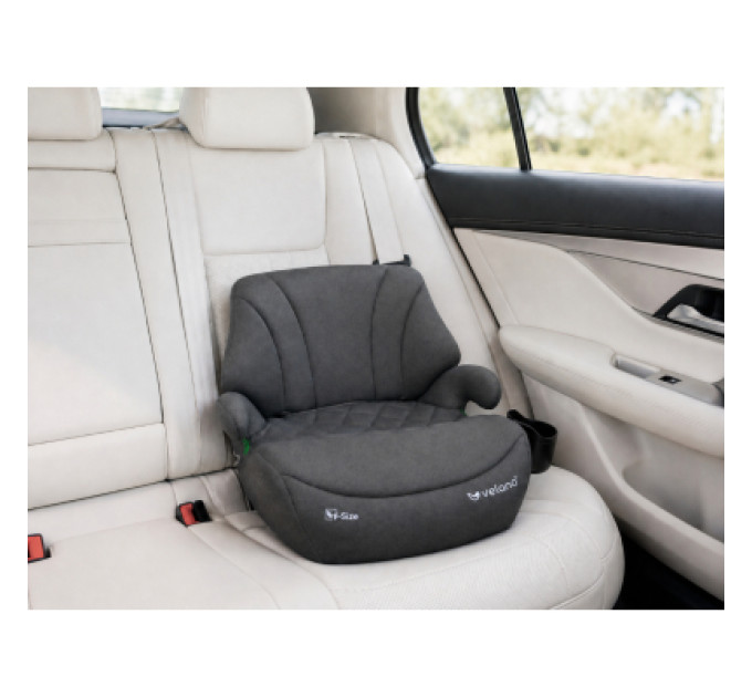 Velano Автокрісло Velano Gravo i-Size 125150 см, ISOFIX + підстаканник, grey (48145)