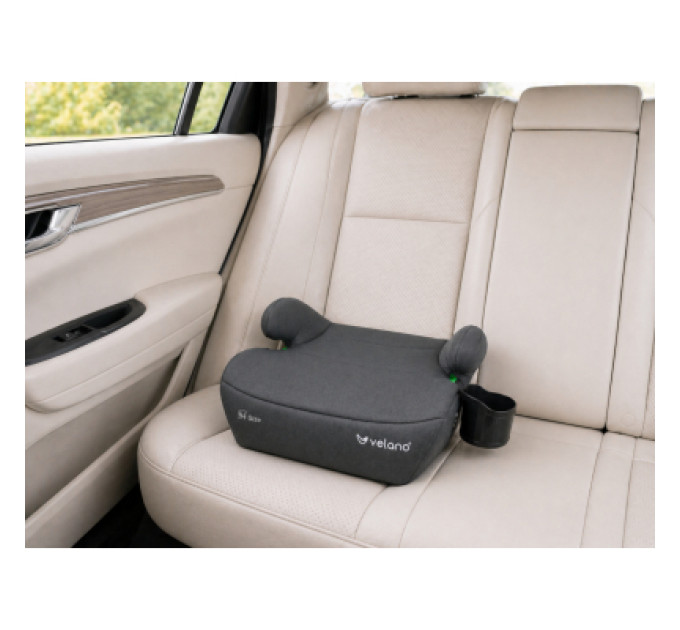 Velano Автокрісло Velano Primo i-Size 125150 см, ISOFIX + підстаканник, grey (48143)