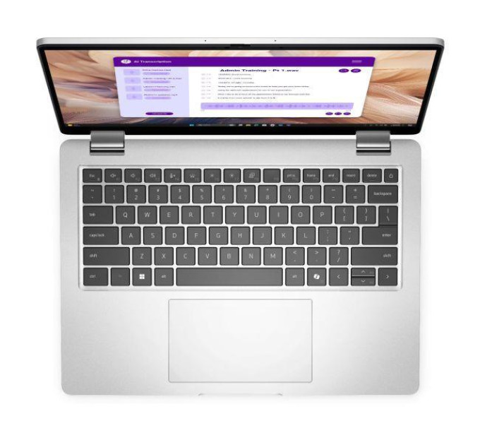 DELL Enterprise Ноутбук DELL Pro 14 Plus PB14250, 14" FHD+, Intel Ultra7 268V, 32GB, F1TB, UMA, 3Y NBD, W11P, Alum
