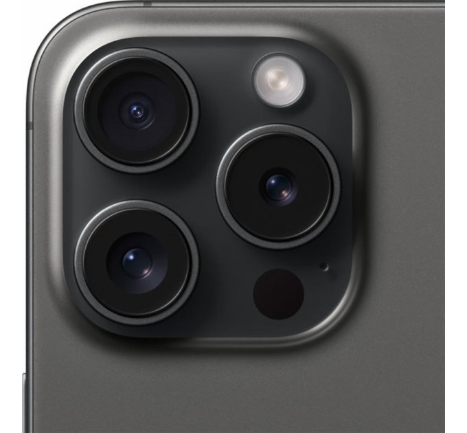 Apple Смартфон Apple iPhone 15 Pro 128GB e-Sim Black Titanium (Відновлений / Близький до ідеального)