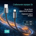 ColorWay Дата кабель USB 2.0 AM to Lightning 1.0m 3A zinc alloy braided black ColorWay (CW-CBUL098-BK)