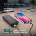 ColorWay Дата кабель USB 2.0 AM to Lightning 1.0m 3A zinc alloy braided black ColorWay (CW-CBUL098-BK)