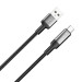 ColorWay Дата кабель USB 2.0 AM to USB-C 2.0m 6A braided wire black ColorWay (CW-CBUC097-BK)