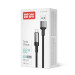 ColorWay Дата кабель USB 2.0 AM to USB-C 2.0m 6A braided wire black ColorWay (CW-CBUC097-BK)