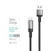 ColorWay Дата кабель USB 2.0 AM to USB-C 2.0m 6A braided wire black ColorWay (CW-CBUC097-BK)