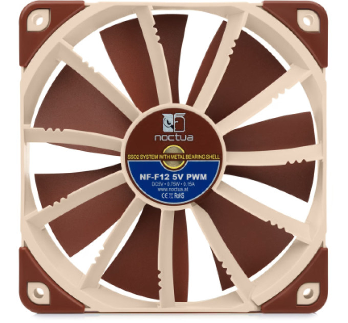 Noctua Кулер до корпусу Noctua NF-F12 5V PWM