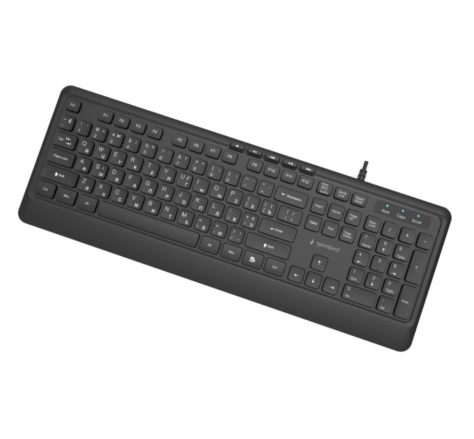 Gembird Клавіатура Gembird KB-MCH-05-CYRL Black