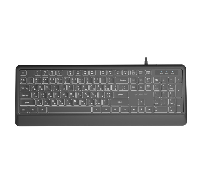 Gembird Клавіатура Gembird KB-MCH-05-CYRL Black