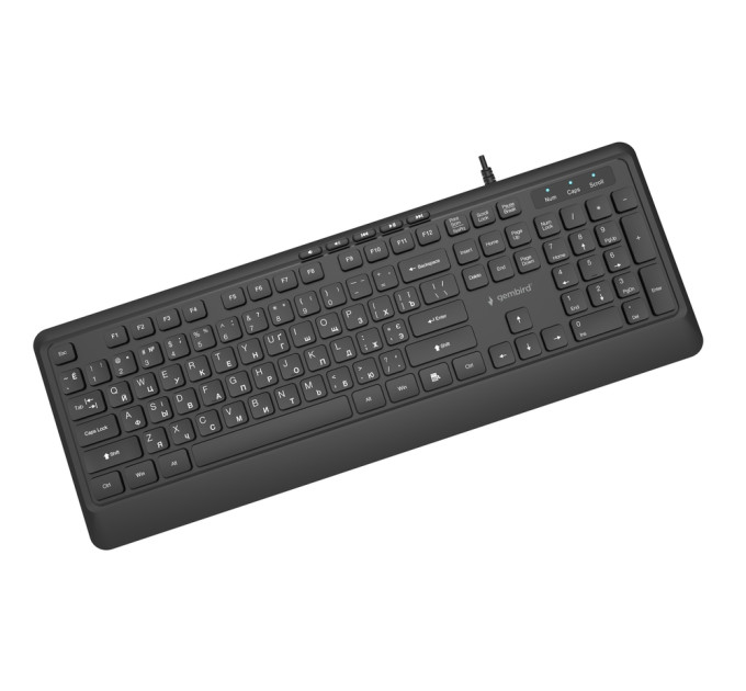 Gembird Клавіатура Gembird KB-MCH-05-CYRL Black