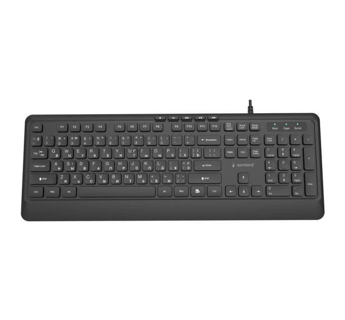 Gembird Клавіатура Gembird KB-MCH-05-CYRL Black