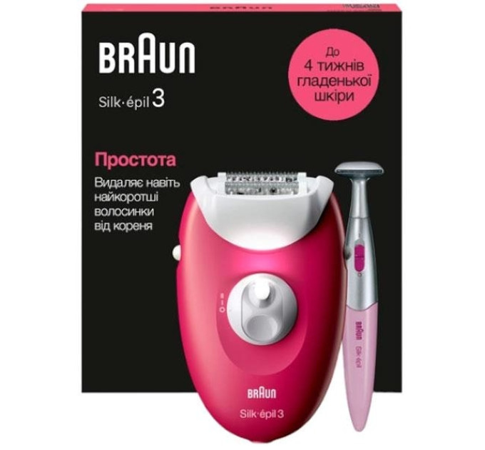 Braun Епілятор Braun Silk-epil 3 SE 3-202