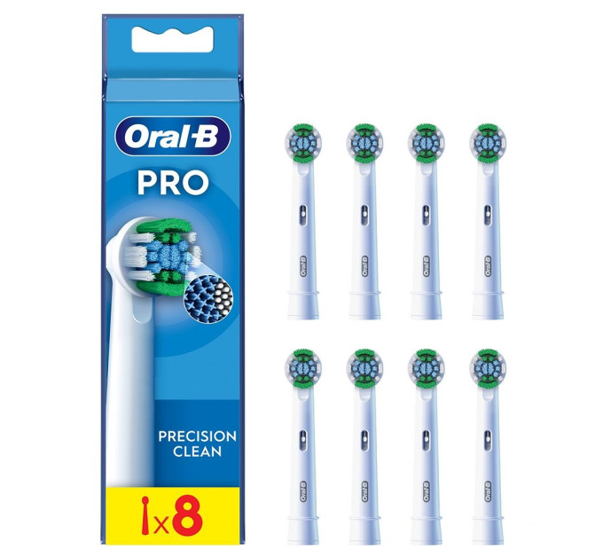 Braun Насадка для зубної щітки Braun Oral-B Pro Precision Clean EB20RX Clean Maximiser (8 шт)