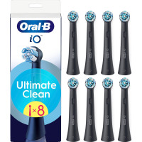 Насадка для зубної електрощітки Braun Oral-B iO RB CBF-8 Ultimate Clean Black (8 шт)