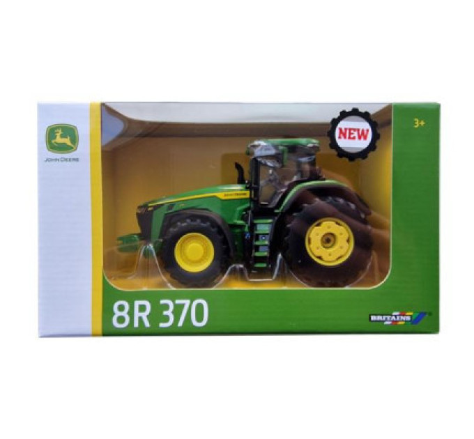 Britains Спецтехніка Britains Трактор John Deere 8R 370 1:32 (43289)