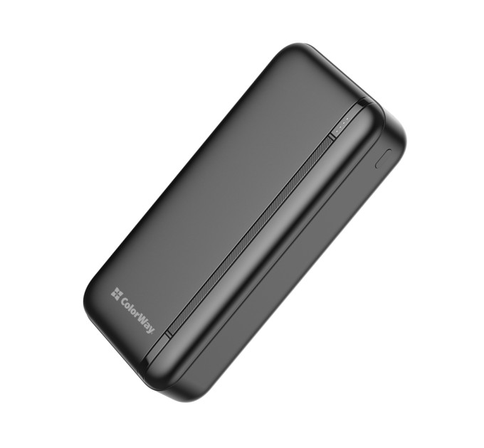 ColorWay Універсальна мобільна батарея ColorWay Portable Charger 20000mAh Black (CW-PB200LPB4BK-PD)