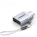 Ugreen Перехідник OTG USB 3.0 AF to USB-C gray Ugreen (50283)