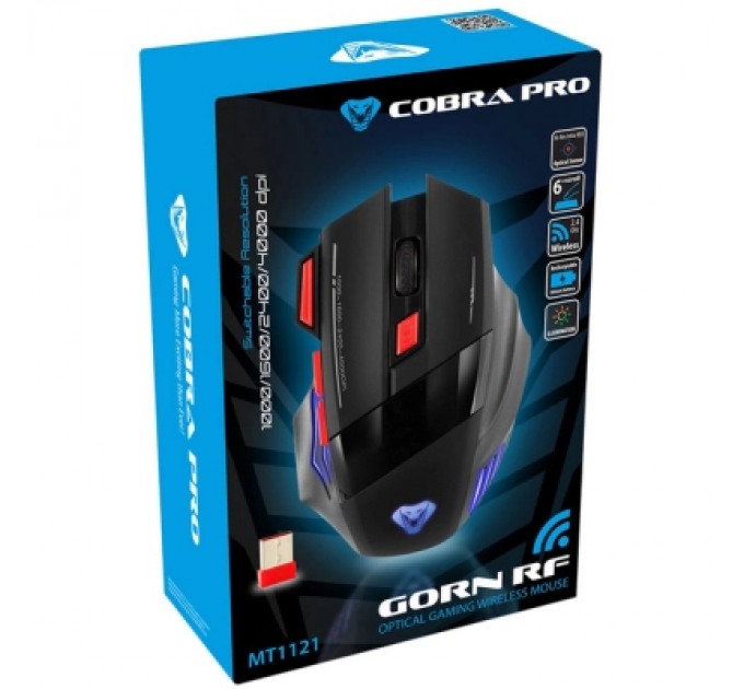 Media-Tech Мишка Media-Tech Cobra Pro Gorn Wireless Black (MT1121)