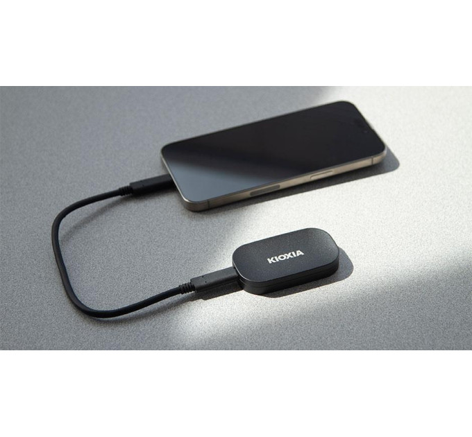 Kioxia Твердотільний запам’ятовувальний пристрій накопичувач (SSD) USB3.2 500GB EXT. LXD20K500GG8 KIOXIA