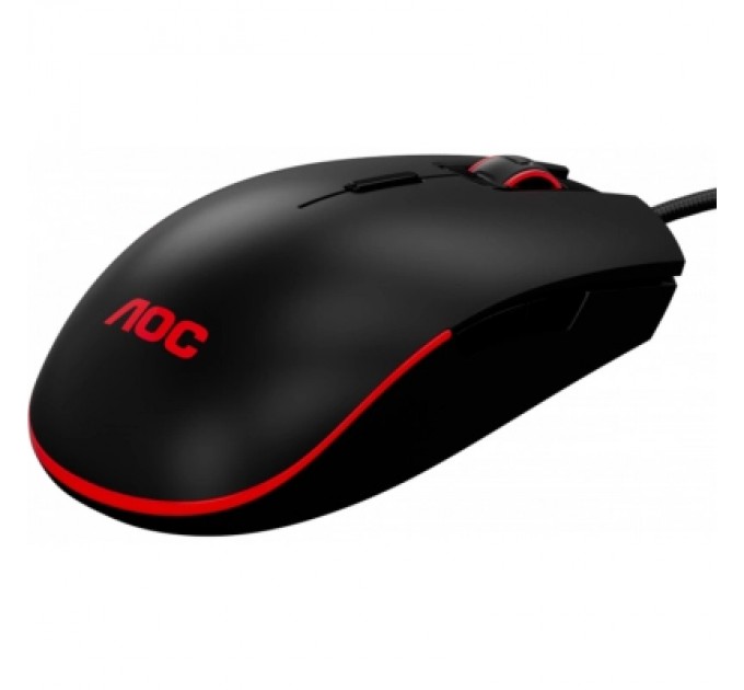 AOC Мишка AOC GM500 RGB USB Black (GM500DRBE)