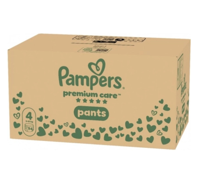 Pampers Підгузки Pampers Premium Care Pants Розмір 4 (9-15 кг) 94 шт (8006530320160)