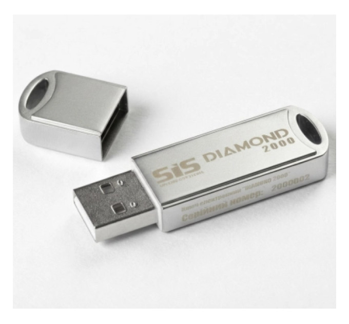 SIS Апаратний ключ безпеки SIS Засіб КЗІ електронний ключ DIAMOND 2000, металевий корпус (D2000M)