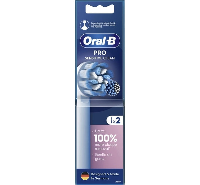 Braun Насадка для зубної електрощітки Braun Oral-B Pro Sensitive Clean EB60X (2 шт)