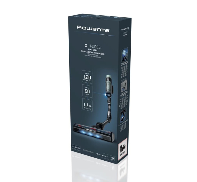 Rowenta Акумуляторний пилосос Rowenta X-Force Flex 10.80 RH7A35E0