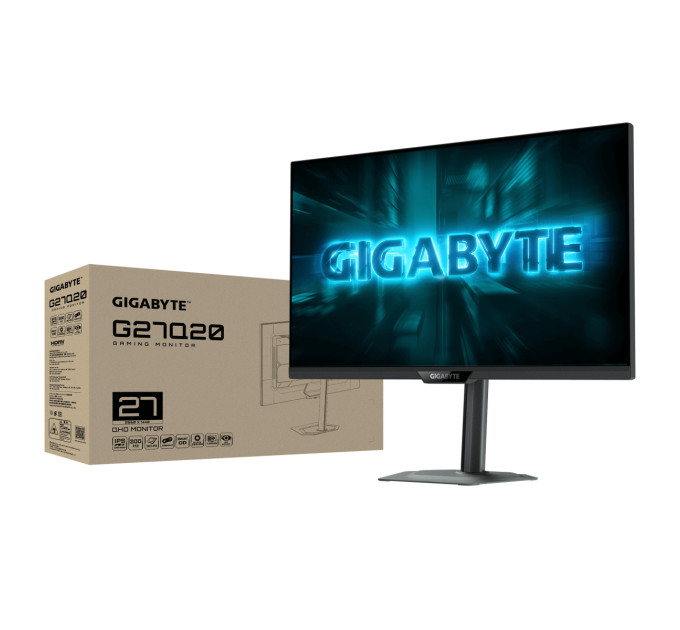 GIGABYTE Монітор Gigabyte 27" Gaming G27Q20 IPS Black 200Hz