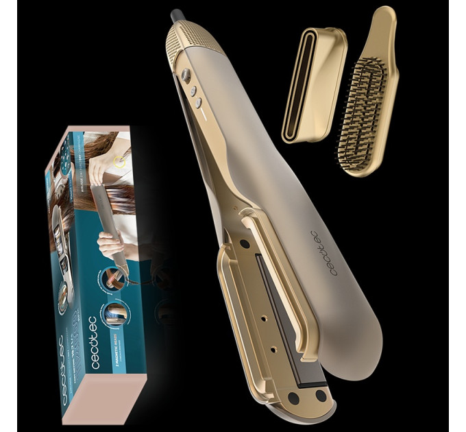 Cecotec Випрямляч для волосся Cecotec AirLisse 2in1 ForceDry Champagne (A01_EU01_111302)