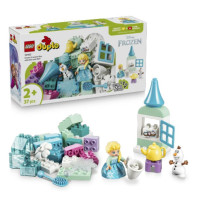 Конструктор LEGO DUPLO Disney Коробка для творчого конструювання «Крижане серце» з Ельзою й Олафом