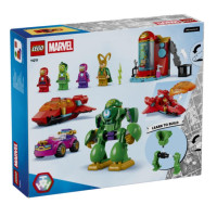 Конструктор LEGO Disney Junior Marvel Локі проти команди Залізної Людини