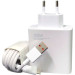 Xiaomi Зарядний пристрій Xiaomi 120W HyperCharge Combo USB-A White (BHR9462EU) + кабель Type-C