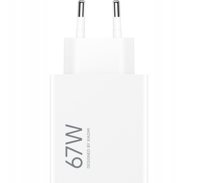 Xiaomi Зарядний пристрій Xiaomi 67W HyperCharge USB-A White (BHR07SKEU)