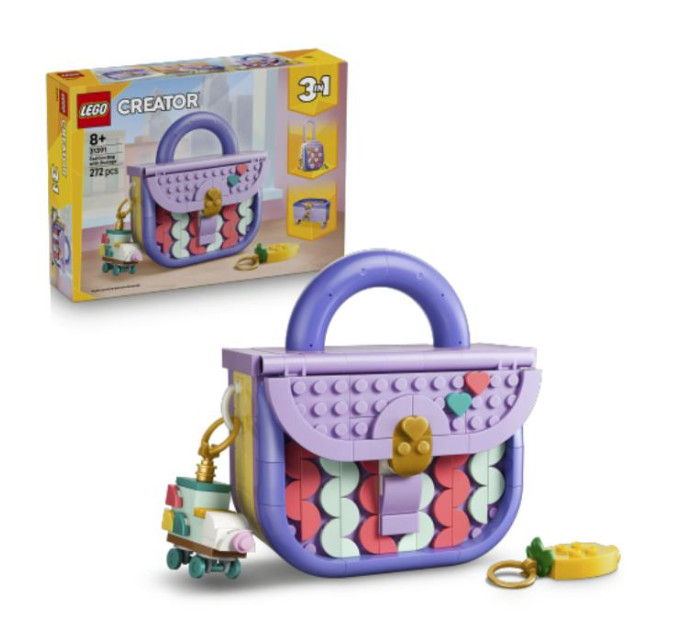 LEGO Конструктор LEGO Creator Стильна мистецька сумка з місцем для зберігання