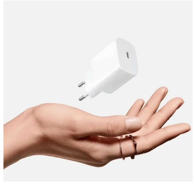Xiaomi Мережевий зарядний пристрій Xiaomi 20W Type-C White (BHR08M8EU)