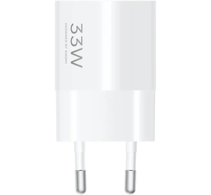 Xiaomi Мережевий зарядний пристрій Xiaomi 33W Nano Type-C White (BHR087LEU)